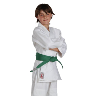 Fato judo criança Itaki Júnior Branco 