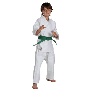 Fato judo criança Itaki Júnior Branco 