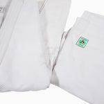 Fato judo branco Adidas J730 Champion III IJF sem listras 