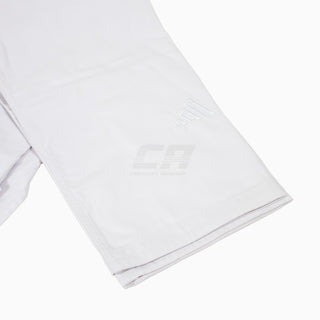 Fato judo branco Adidas J730 Champion III IJF sem listras 