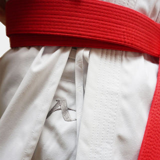 Fato karate Arawaza Kata Deluxe Evo WKF bordado branco
