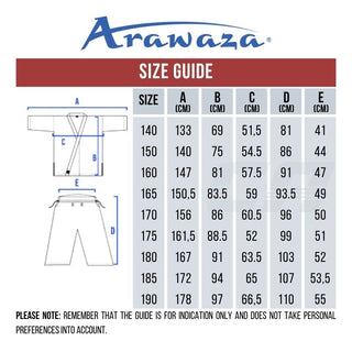 Fato karate Arawaza Kumite Deluxe Evo WKF bordado branco 