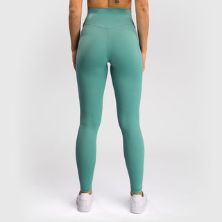 Leggings donna Venum Essential Verde acqua-Combat Arena
