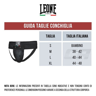 Coquilha Homem Leone PR321 Preto