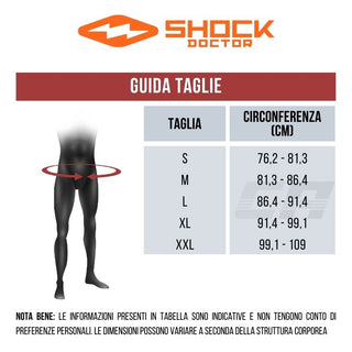 Cuecas Shock Doctor Suporte de bolso para copa