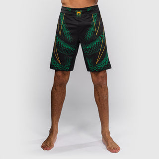 Calções de MMA Venum Matupa Preto-verde-Combat Arena