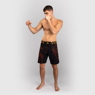 Calções de MMA Venum Quetzal Fury Preto-vermelho 