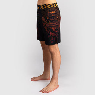 Calções de MMA Venum Quetzal Fury Preto-vermelho 