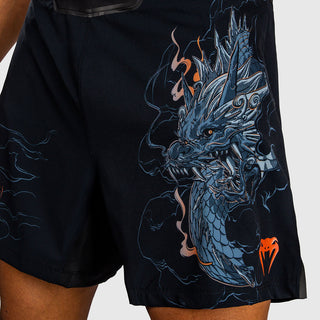 Calções de MMA Venum Thunder Dragon Preto-Combat Arena