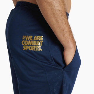 Pantaloncini allenamento Leone DNA ABX726 Blu-Combat Arena