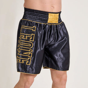 Calções de Boxe Leone DNA Premium AB233 Azul-Combat Arena