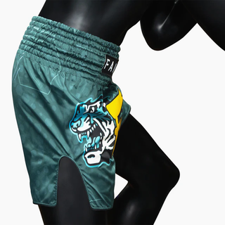 Calções kick-tailandeses Fairtex BS1952 Jungle Hunter 