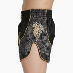 Calções kick-thai Leone Elite AB879 Preto-Combat Arena