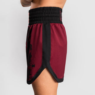 Pantaloncini kick-thai Venum Assassin's Creed Shadows Rosso-nero-Combat Arena