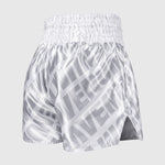 Calções kick-tailandeses Venum Contender XT Branco-prata 