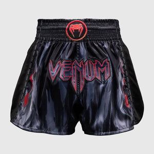 Calções kick-thai Venum Demon Preto-cinzento-Combat Arena
