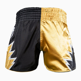Calções kick-tailandeses Venum Inferno 2.0 Preto-dourado-Combat Arena