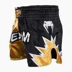 Calções kick-tailandeses Venum Inferno 2.0 Preto-dourado-Combat Arena