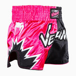 Calções kick-thai Venum Inferno 2.0 Rosa-preto-Combat Arena