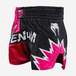 Calções kick-thai Venum Inferno 2.0 Rosa-preto-Combat Arena