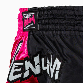 Calções kick-thai Venum Inferno 2.0 Rosa-preto-Combat Arena