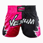 Calções kick-thai Venum Inferno 2.0 Rosa-preto-Combat Arena