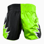Calções kick-tailandeses Venum Inferno 2.0 Verde-preto-Combat Arena