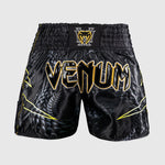 Calções kick-tailandeses Venum Matupa Preto-cinza-Combat Arena