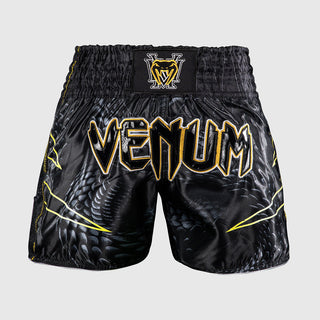 Calções kick-tailandeses Venum Matupa Preto-cinza-Combat Arena