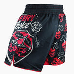 Calções de MMA Pride or Die Cherry Choke 