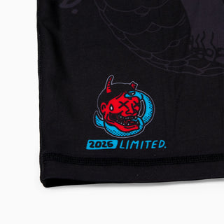 Calções de compressão Half Sumo Black Mamba Neon 