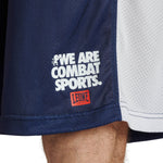 Calções de treino Leone Logo Wacs ABX128 Azul 