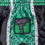 Calções kick-tailandeses 8 Weapons Costa Oeste 