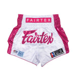 Calções kick-tailandeses Fairtex Pink Strike Edição Limitada 
