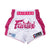 Calções kick-tailandeses Fairtex Pink Strike Edição Limitada 
