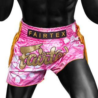 Calções kick-tailandeses Fairtex Sakura Edição Limitada 