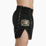 Calções kick-tailandeses Leone Classic AB881 Preto 