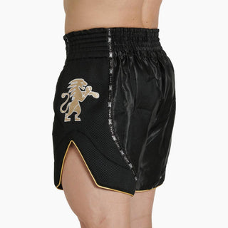 Calções kick-tailandeses Leone Classic AB881 Preto 