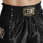 Calções kick-tailandeses Leone Classic AB881 Preto 