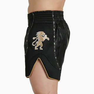 Calções kick-tailandeses Leone Classic AB881 Preto 