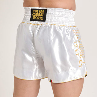 Calções kick-thai Leone DNA Premium AB969 Branco 