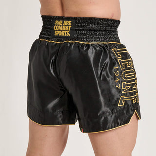 Calções kick-thai Leone DNA Premium AB969 Preto 