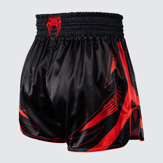 Calções kick-thai Venum Amazonia Reborn preto-vermelho 