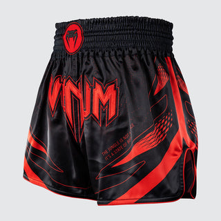Calções kick-thai Venum Amazonia Reborn preto-vermelho 