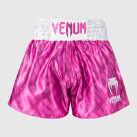 Calções kick-tailandeses Venum Contender XT Rosa-branco 
