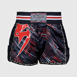 Calções de Kickboxing-Thai Venum Giant Vermelho