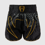 Calções kick-tailandeses Venum Serpenti Preto 