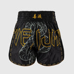 Calções kick-tailandeses Venum Serpenti Preto 