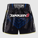Calções kick-tailandeses Venum Tekken 8 King Preto-amarelo 