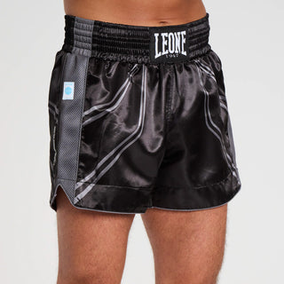 Calções kick WAKO Leone AB996 Preto 